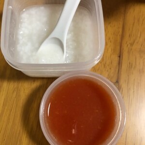 離乳食初期・トマトスープ